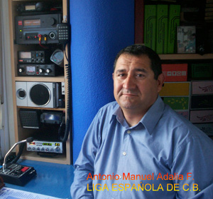 Presidente de la Liga Espa&ntilde;ola de CB y Radioaficionados